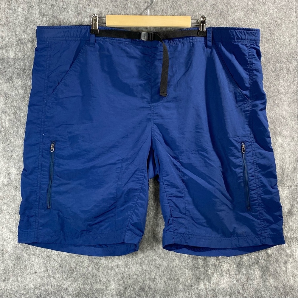 REI‎ Mens Royal Blue Lined Multi Pocket 10 in Inseam Board Shorts Size XXL